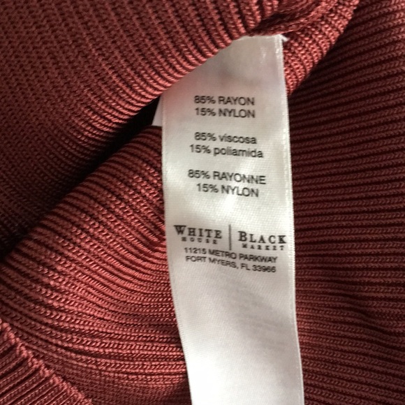 White House Black Market short sleeve top - Picture 3 of 7